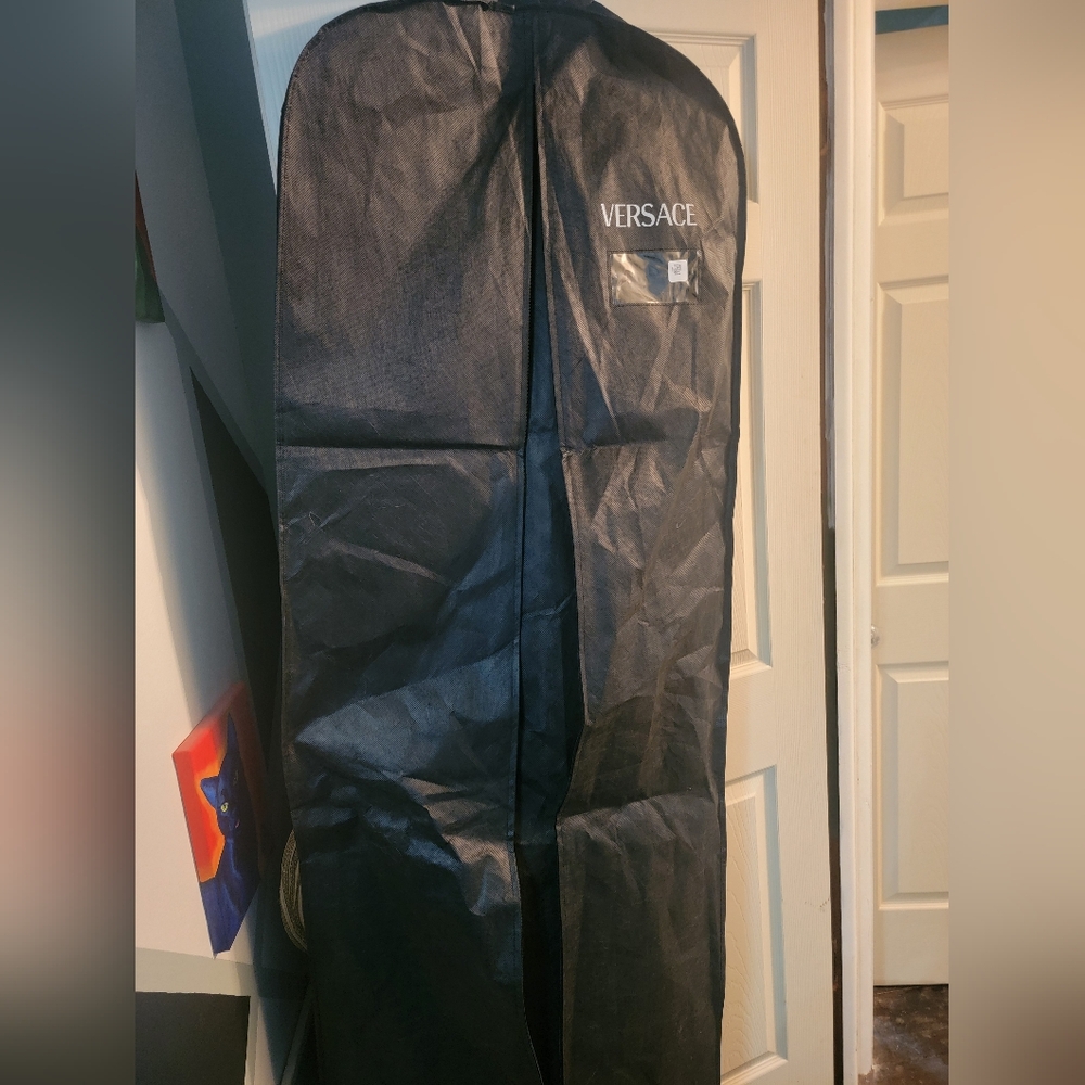 Versace garment bag for gown or long coat